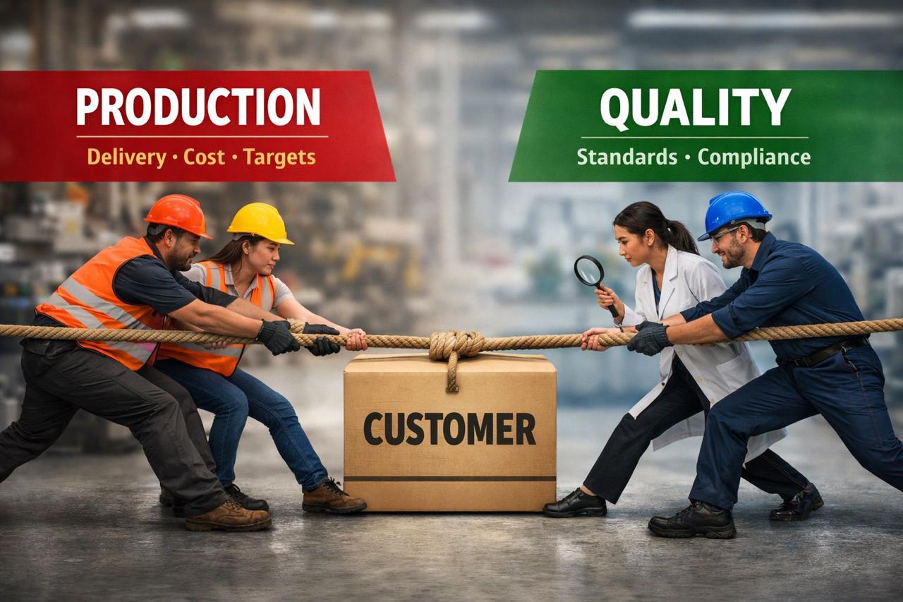 Production Targets vs Quality Standards Production Targets vs Quality Standards
